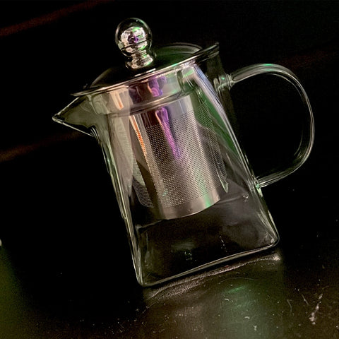 Single Serve Glass Tea Pot